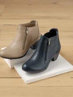 Stiefeletten|Stiefel|heine Kurzstiefelette marine