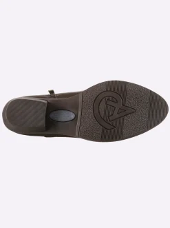 Stiefeletten|Stiefel|Andrea Conti Kurzstiefelette dunkelbraun