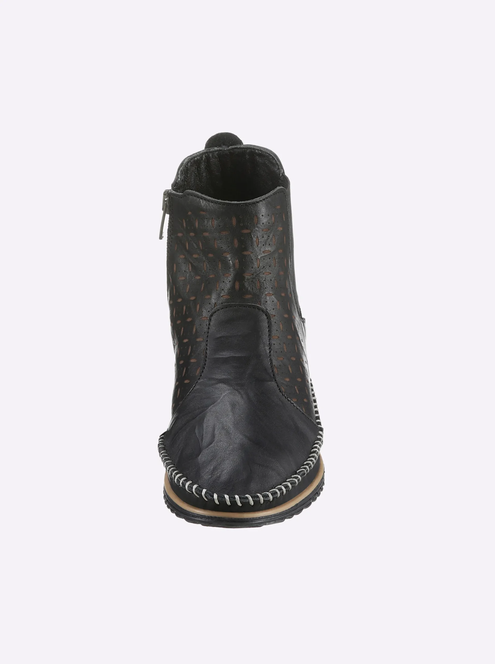 Stiefeletten|Stiefel|heine Kurzstiefelette schwarz