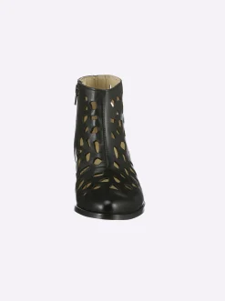 Stiefeletten|Stiefel|heine Kurzstiefelette schwarz