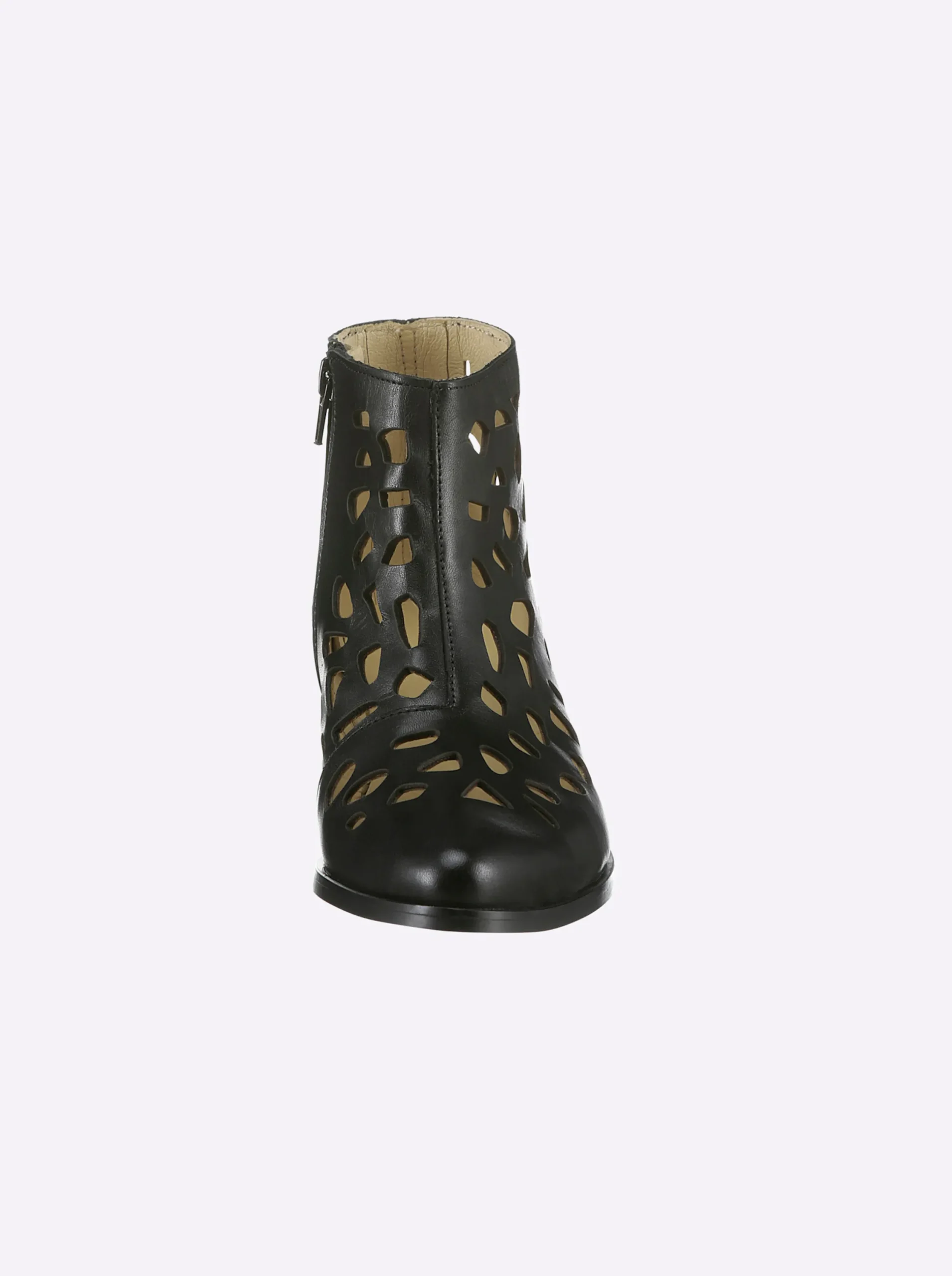 Stiefeletten|Stiefel|heine Kurzstiefelette schwarz