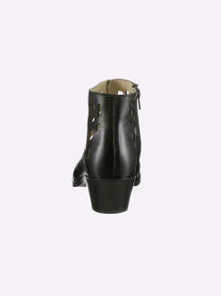Stiefeletten|Stiefel|heine Kurzstiefelette schwarz