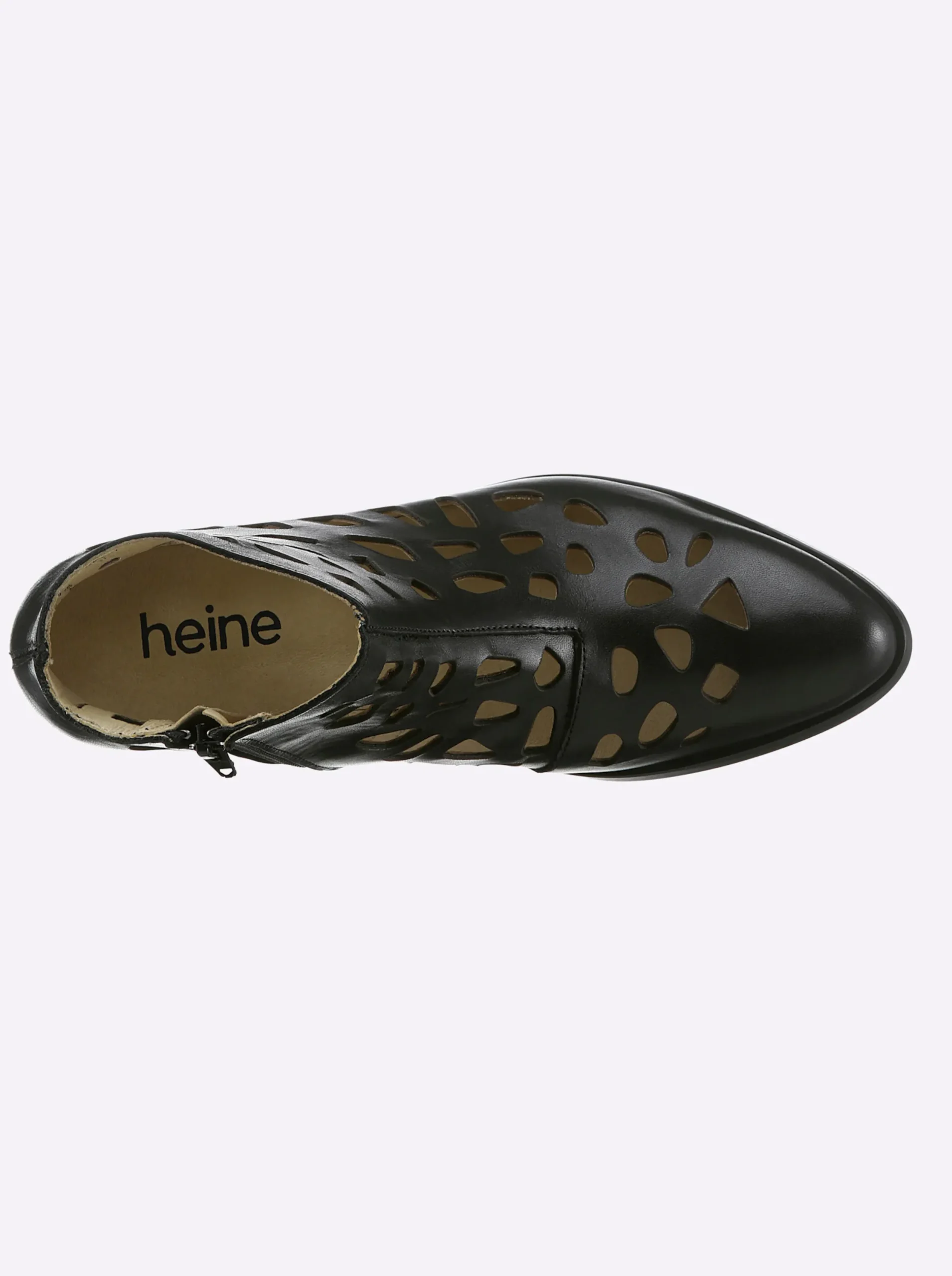 Stiefeletten|Stiefel|heine Kurzstiefelette schwarz