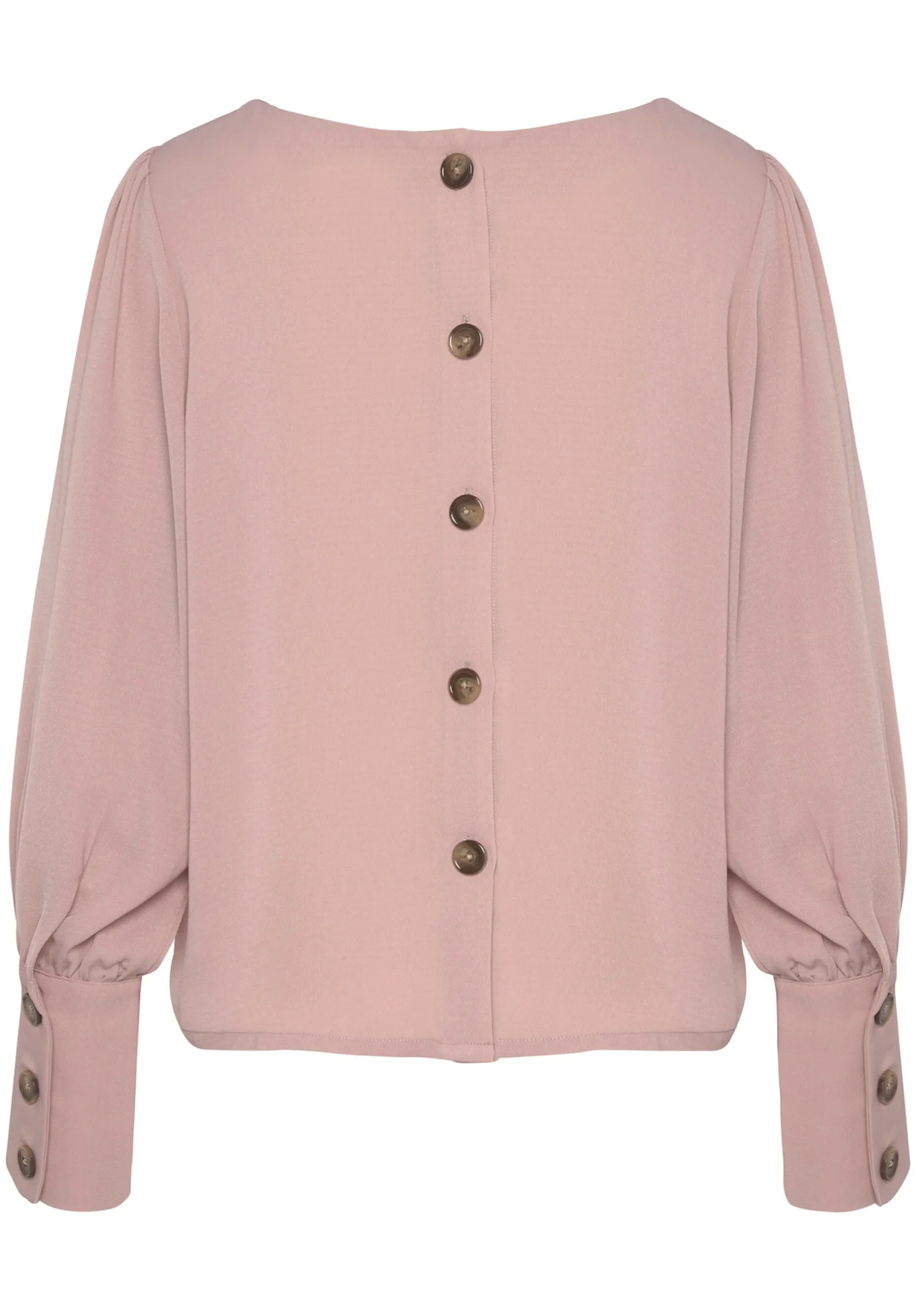 Strandmode|LASCANA Langarmbluse mauve