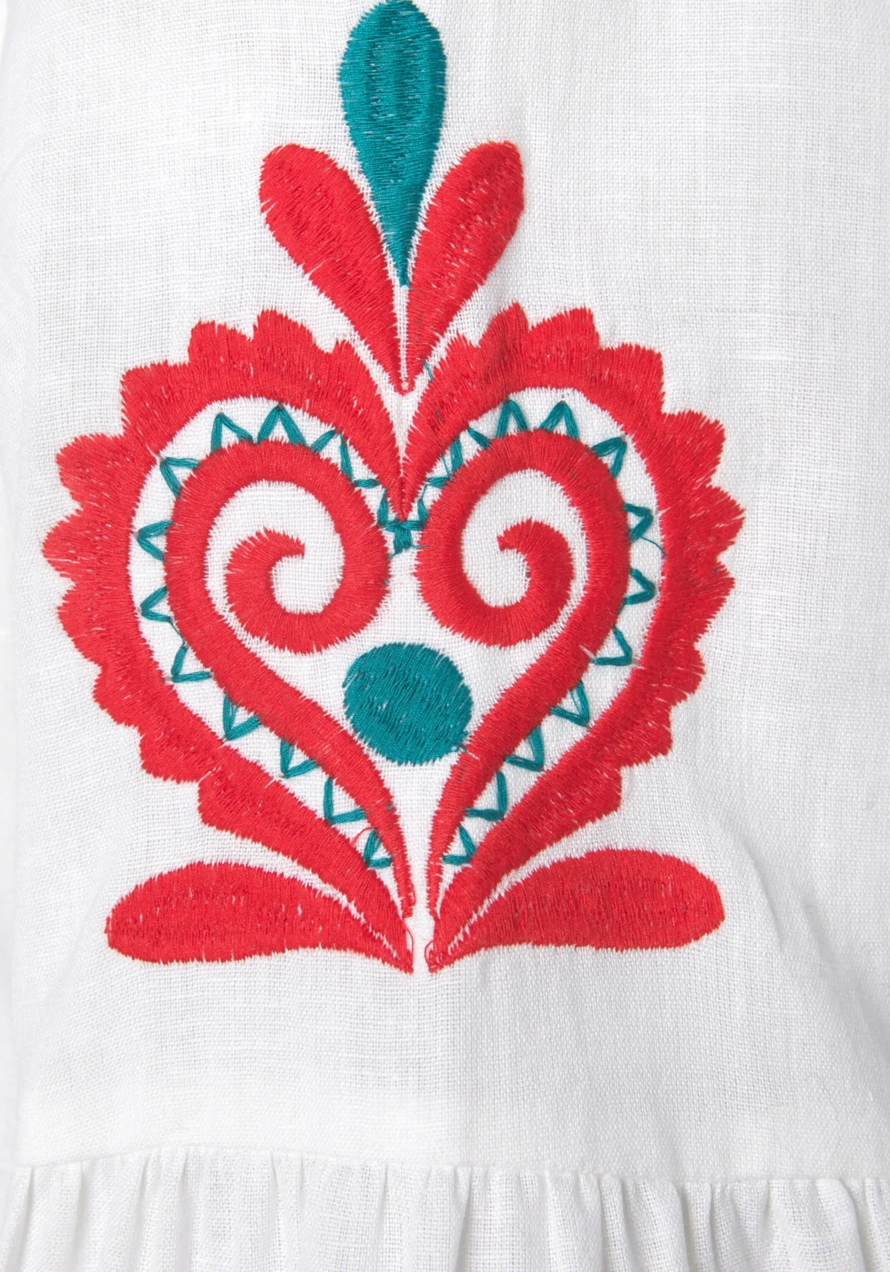 Blusen|LASCANA Langarmbluse weiß-rot-blau