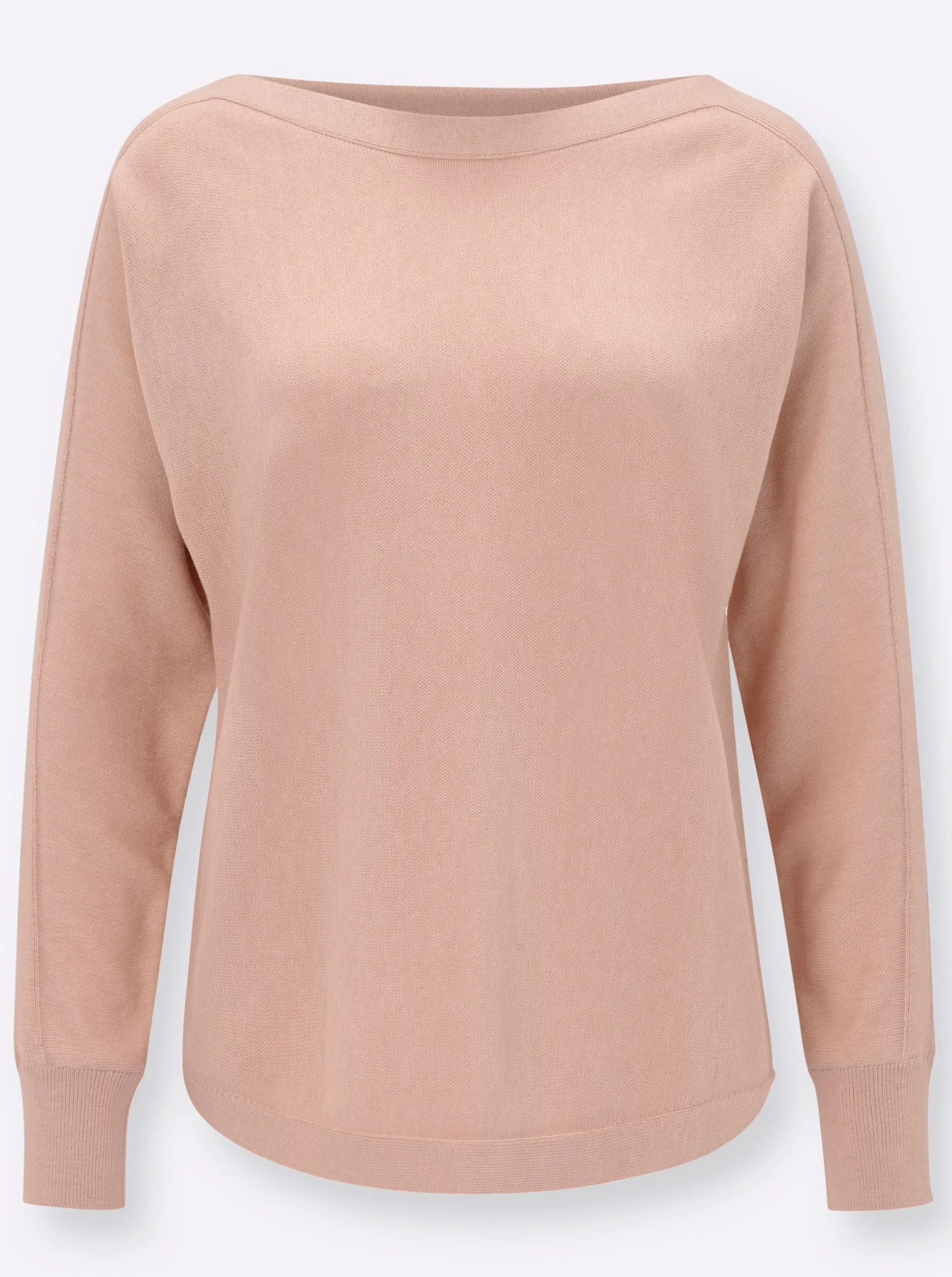 Pullover| Langarm-Pullover puder