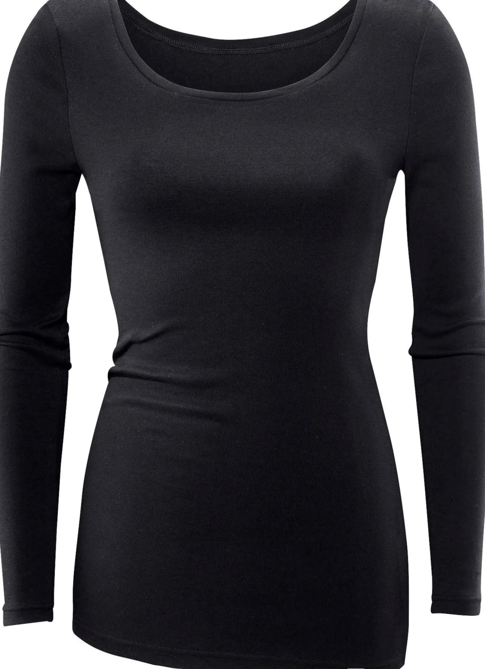 Shirts|Bench. Langarmshirt schwarz,weiß