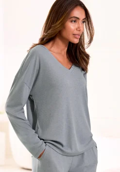 Shirts|Vivance Dreams Langarmshirt taubengrau