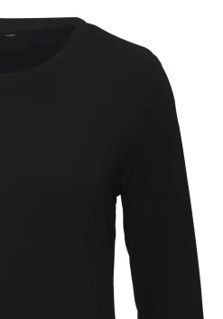 Strandmode|Shirts|LASCANA Langarmshirt schwarz