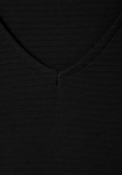 Shirts|LASCANA Langarmshirt schwarz