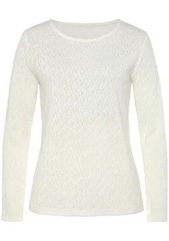 Strandmode|Vivance Langarmshirt crme