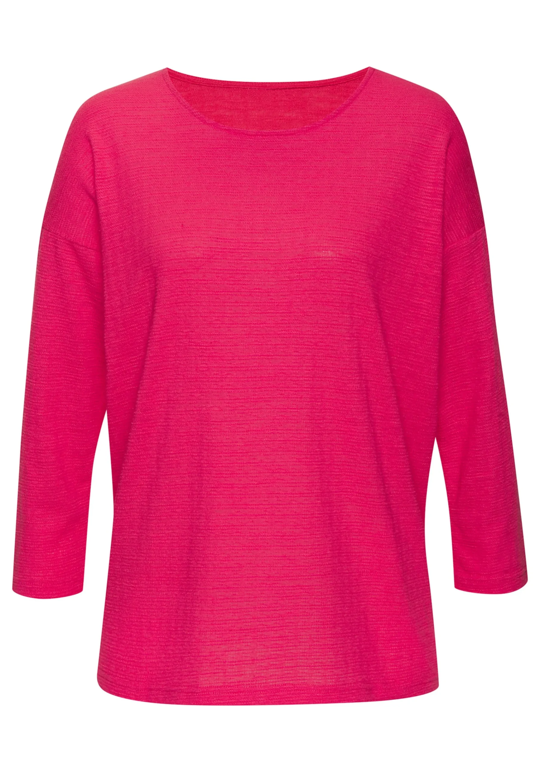 Shirts|Vivance Langarmshirt koralle,weiß