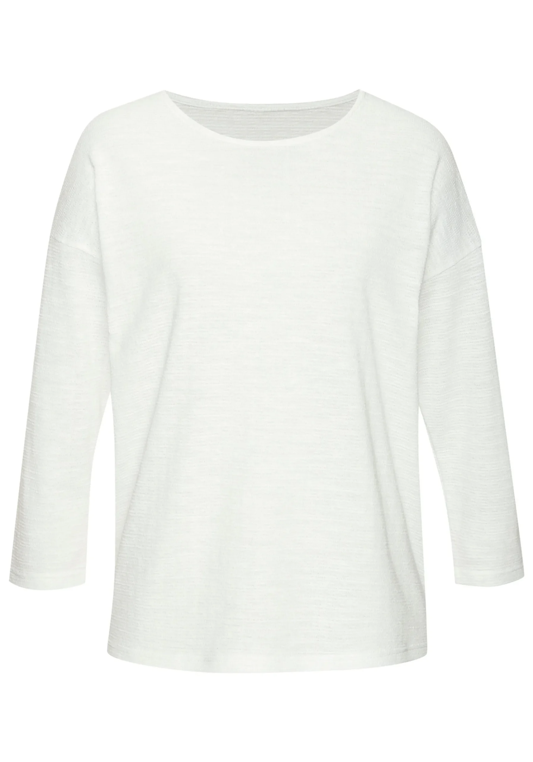Shirts|Vivance Langarmshirt koralle,weiß