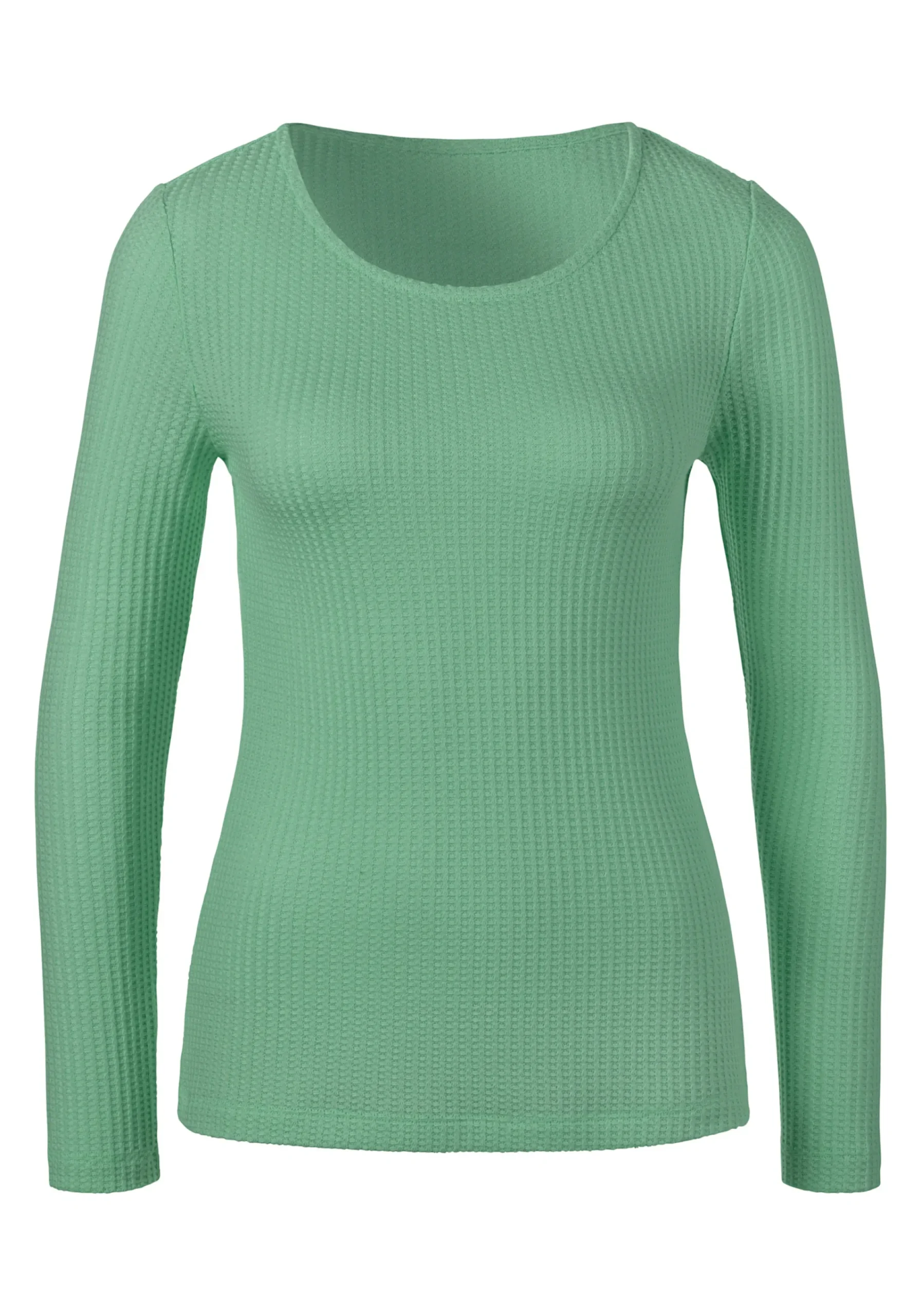 Shirts|LASCANA Langarmshirt hellblau,grün