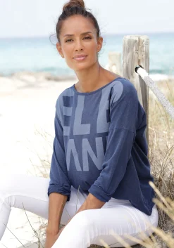 Shirts|Elbsand Langarmshirt marine