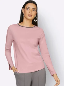 Shirts| Langarmshirt hortensie