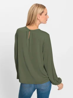 Pullover|heine Langarmshirt khaki
