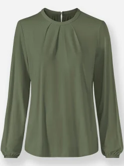 Pullover|heine Langarmshirt khaki