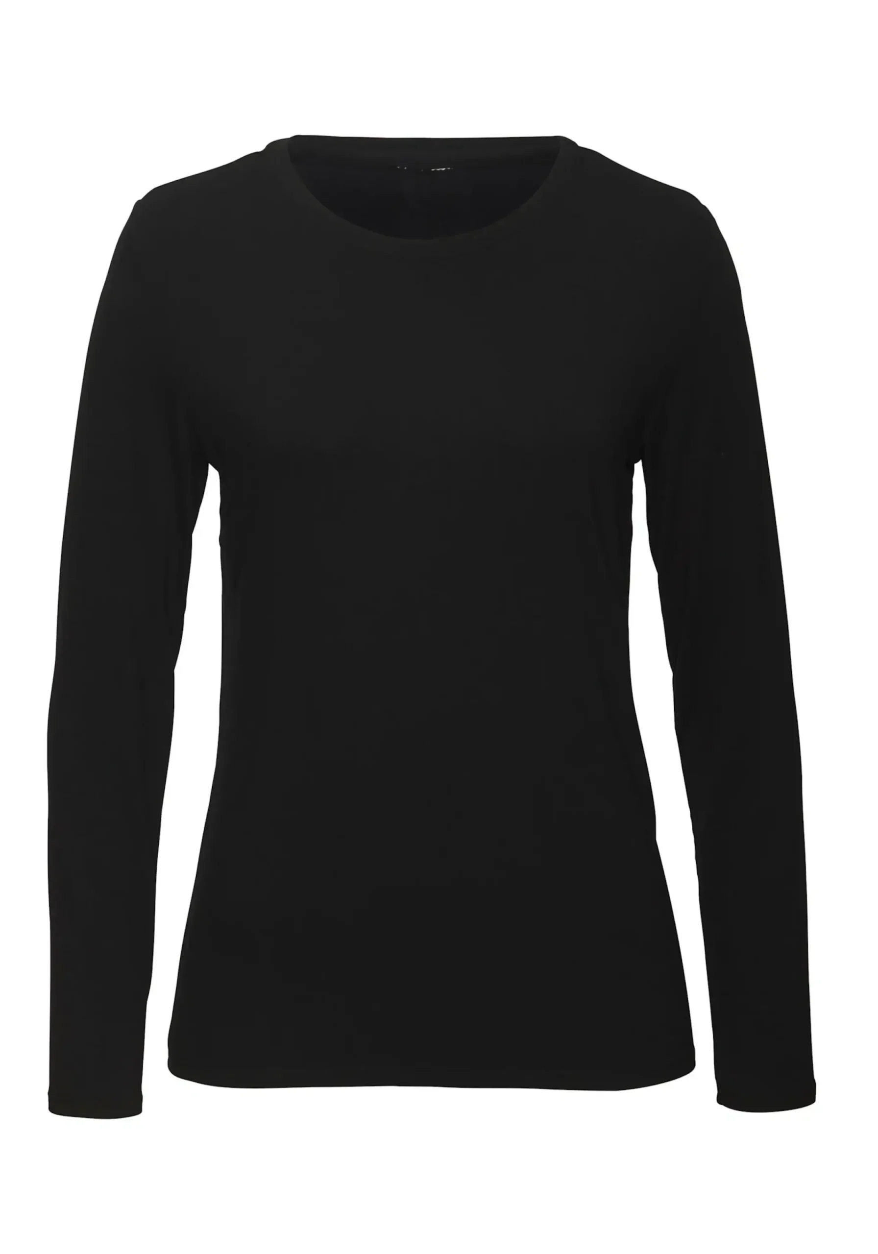 Shirts|LASCANA Langarmshirt creme,schwarz