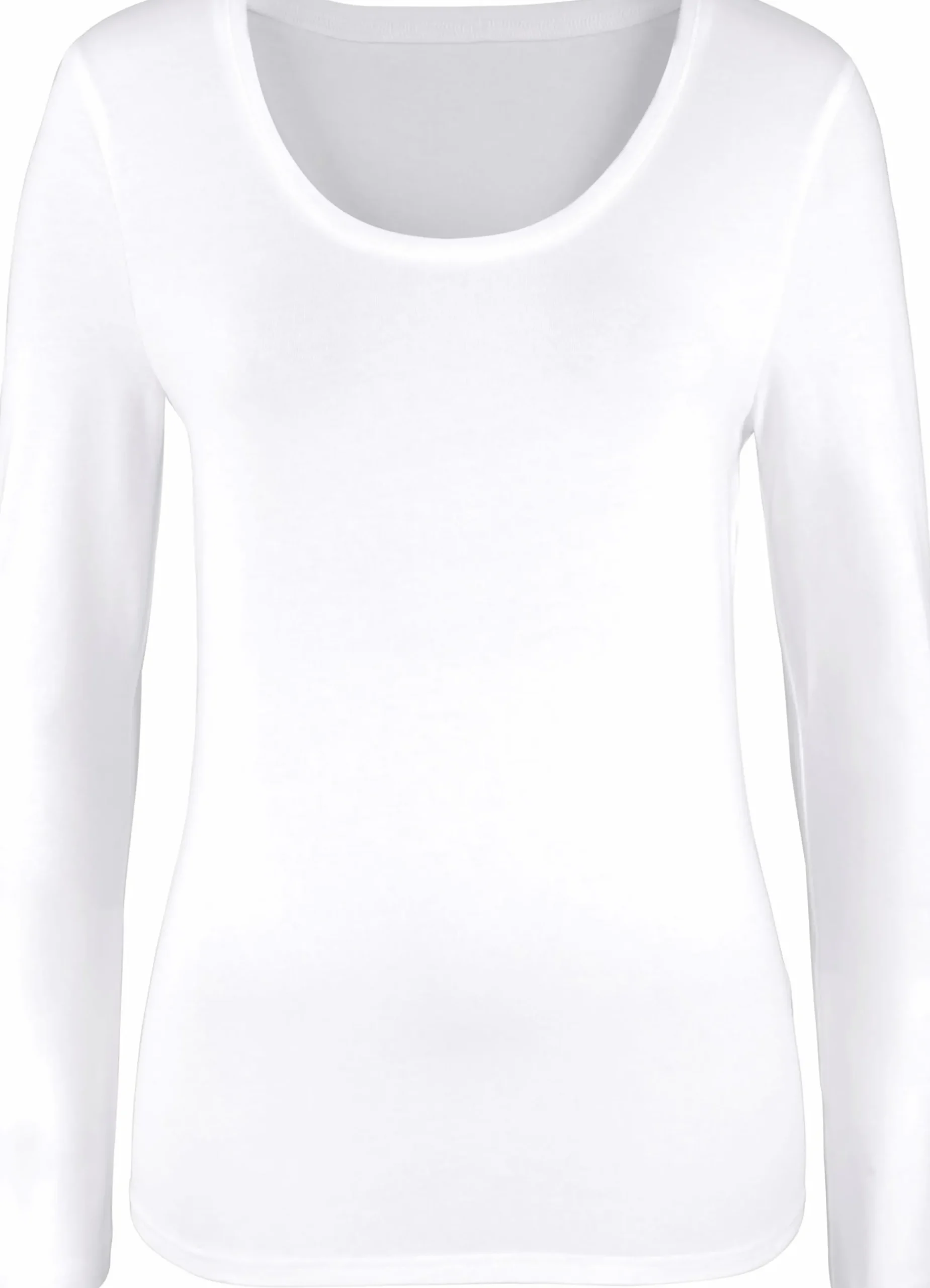 Strandmode|Vivance Langarmshirt schwarz,weiß