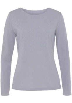 Shirts|Vivance Langarmshirt hellblau