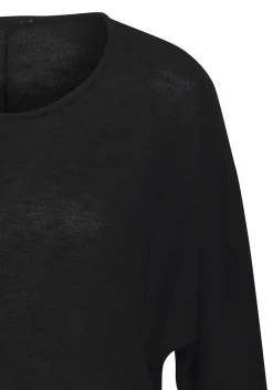 Strandmode|Vivance Langarmshirt schwarz