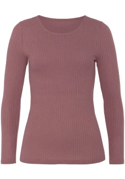 Shirts|LASCANA Langarmshirt mauve