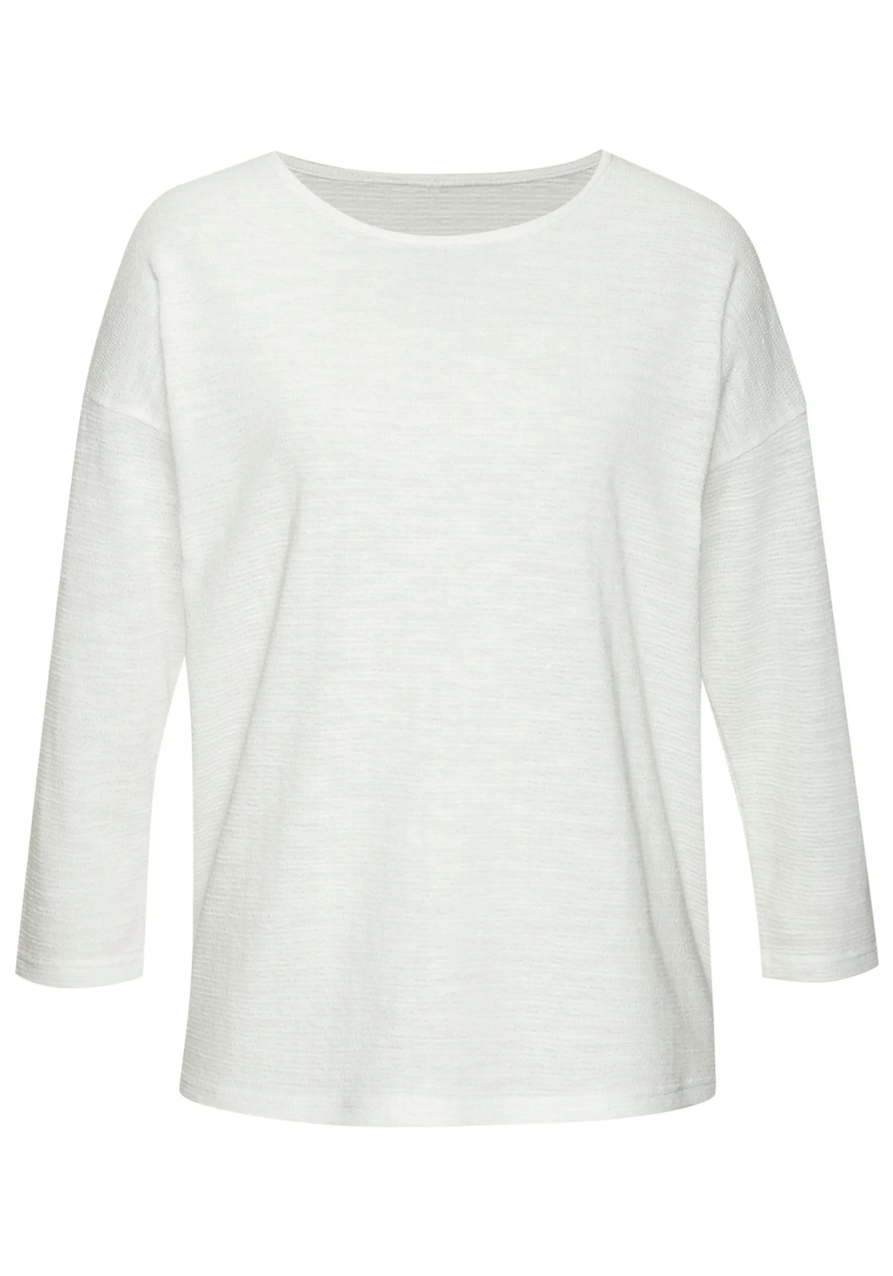 Strandmode|Vivance Langarmshirt türkis,weiß