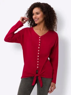 Shirts|heine Langarmshirt rot