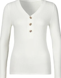 Shirts|LASCANA Langarmshirt creme