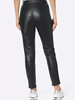 Ledershop|Hosen|heine Lederhose schwarz
