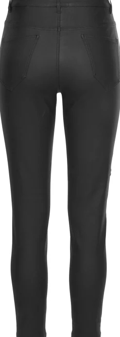 Lederimitat|Hosen|LASCANA Lederimitathose schwarz