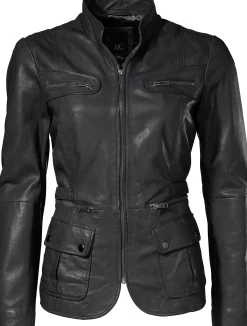 Ledershop|heine Leder-Jacke schwarz