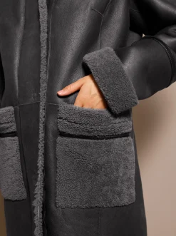 Ledershop|Mainpol Lederjacke anthrazit