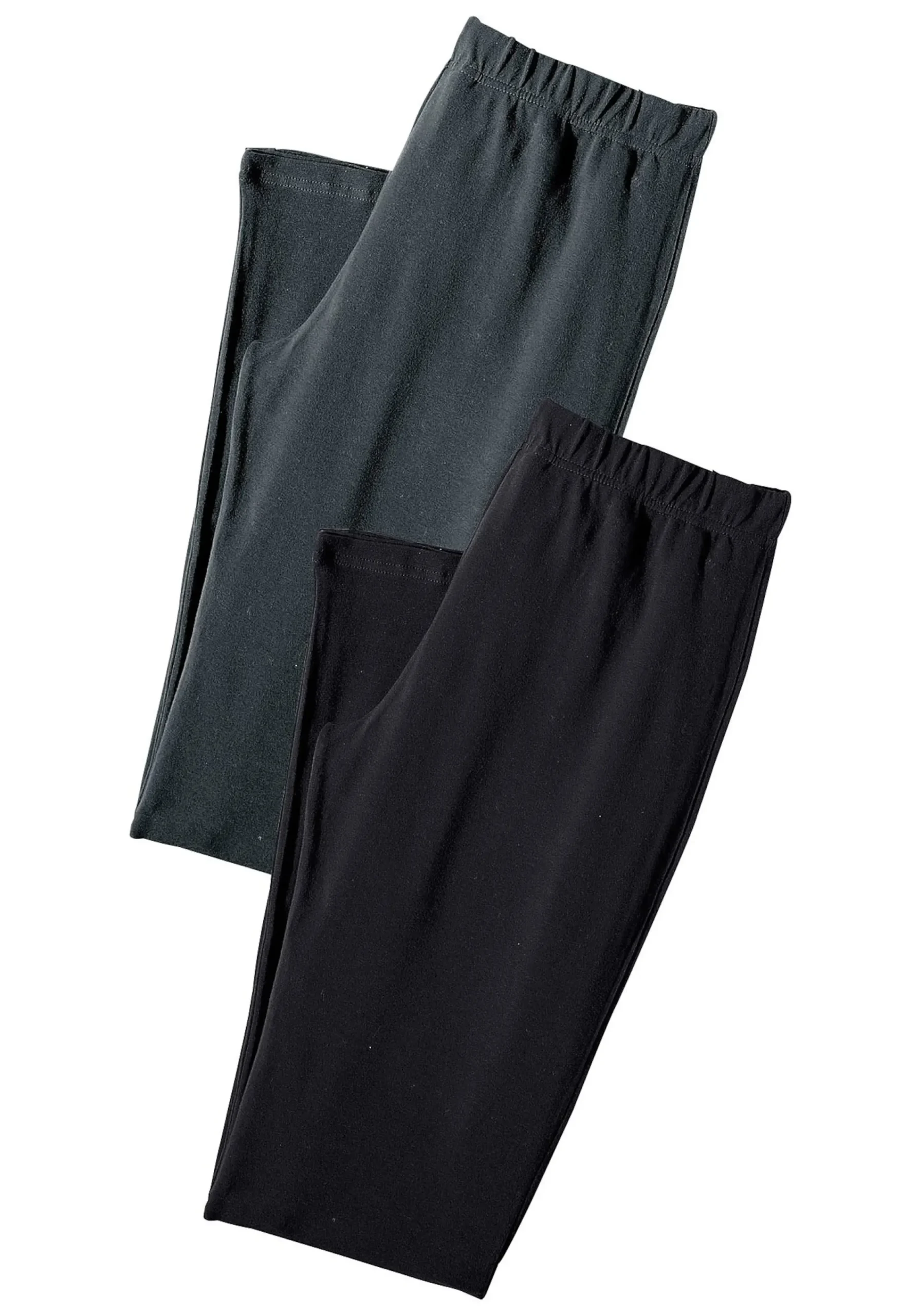 Hosen| Leggings anthrazit-meliert,schwarz