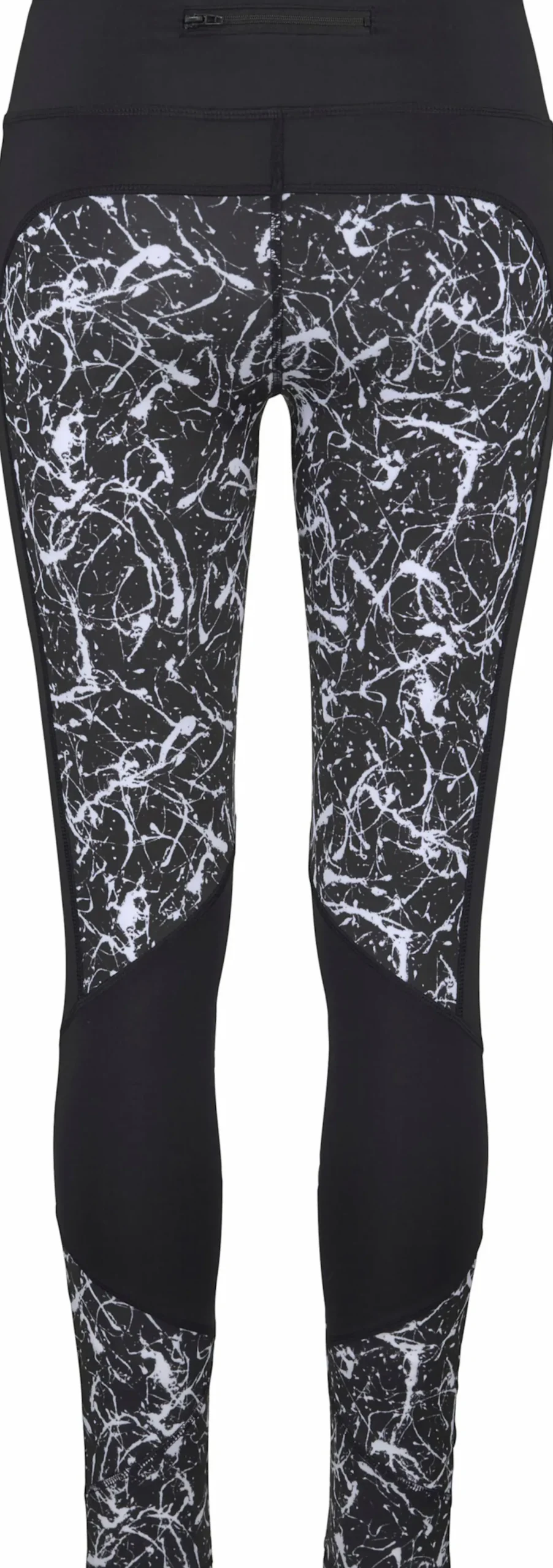 Hosen|LASCANA ACTIVE Leggings schwarz-marmoriert-weiß