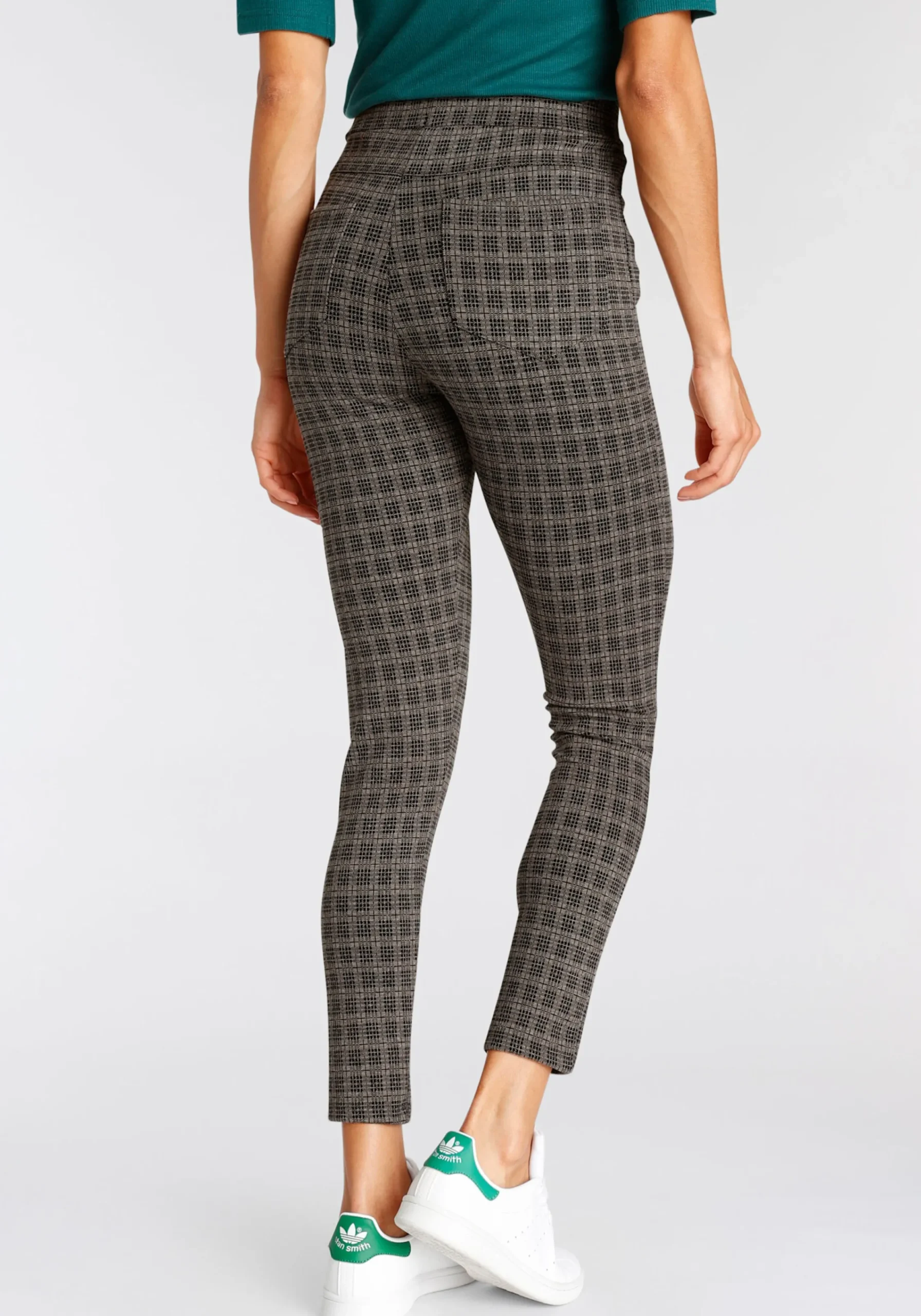 Strandmode|Hosen|LASCANA Leggings beigeschwarzgemustert