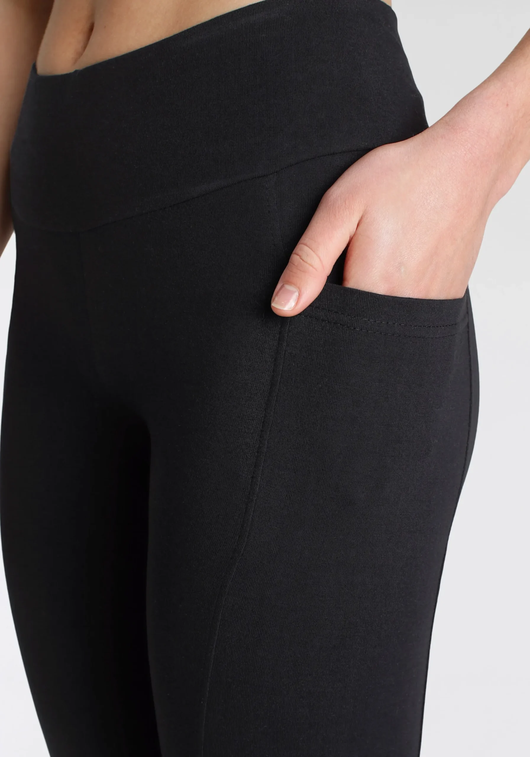 Strandmode|Vivance Leggings schwarz