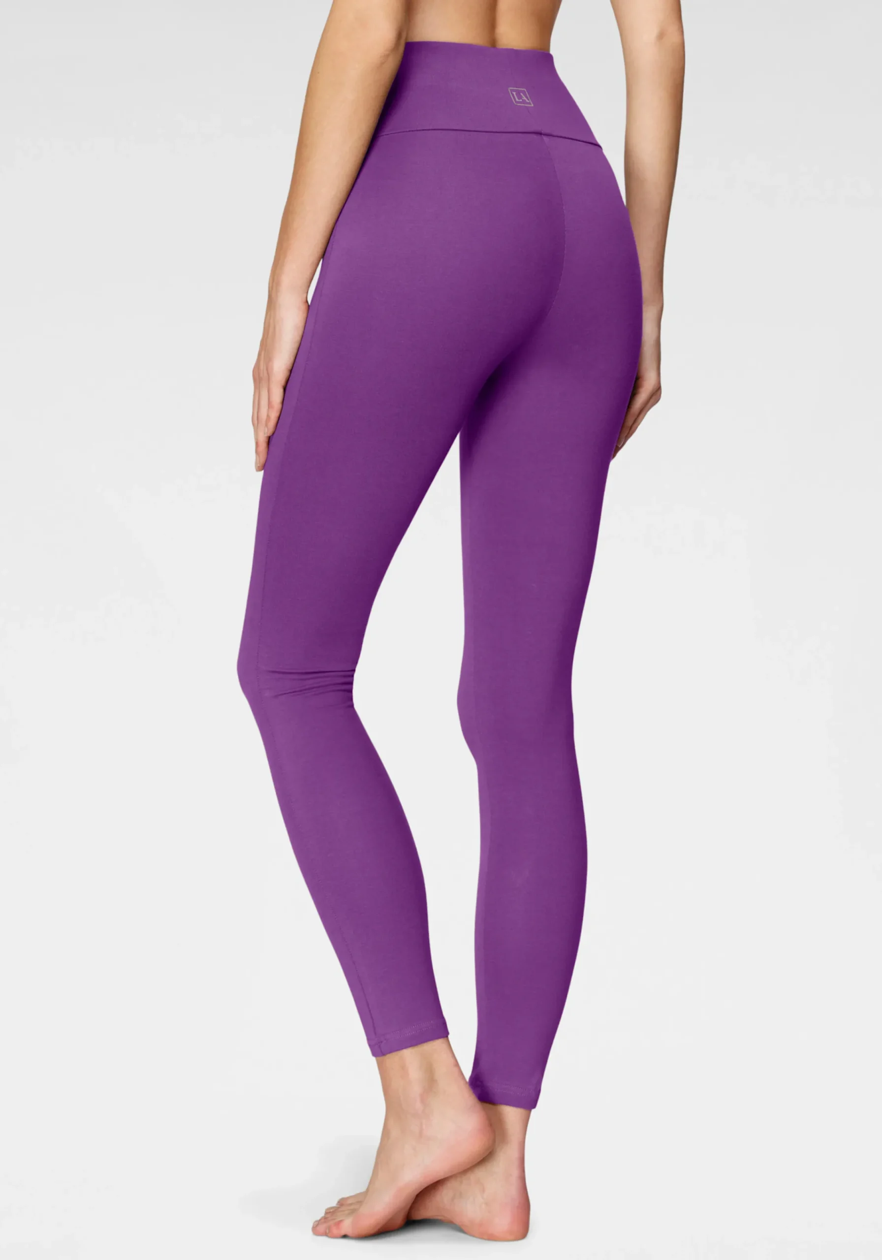 Strandmode|Hosen|LASCANA Leggings lila