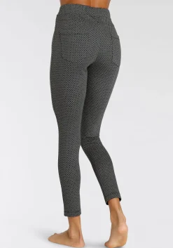 Hosen|LASCANA Leggings grau