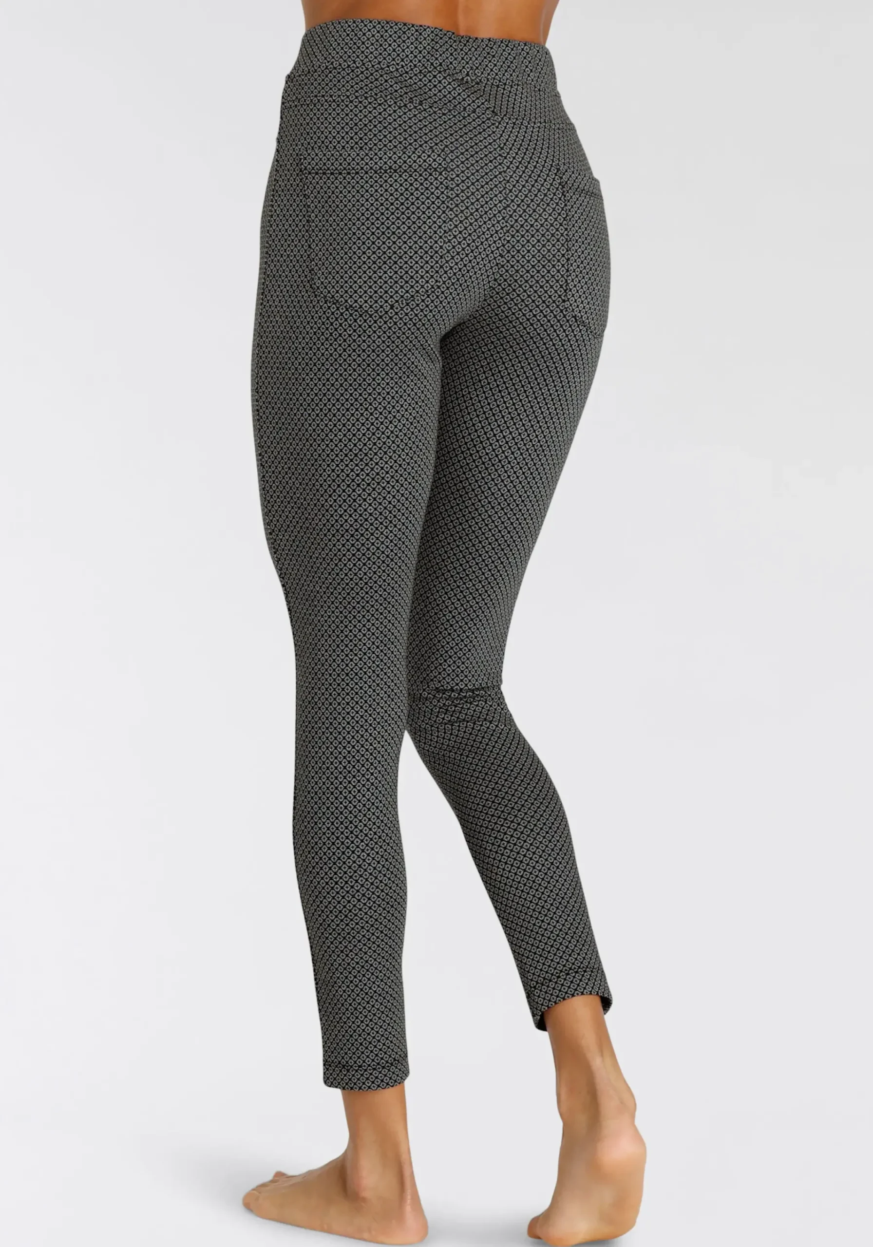 Hosen|LASCANA Leggings grau