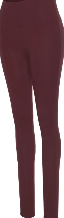 Strandmode|Hosen|LASCANA Leggings weinrot