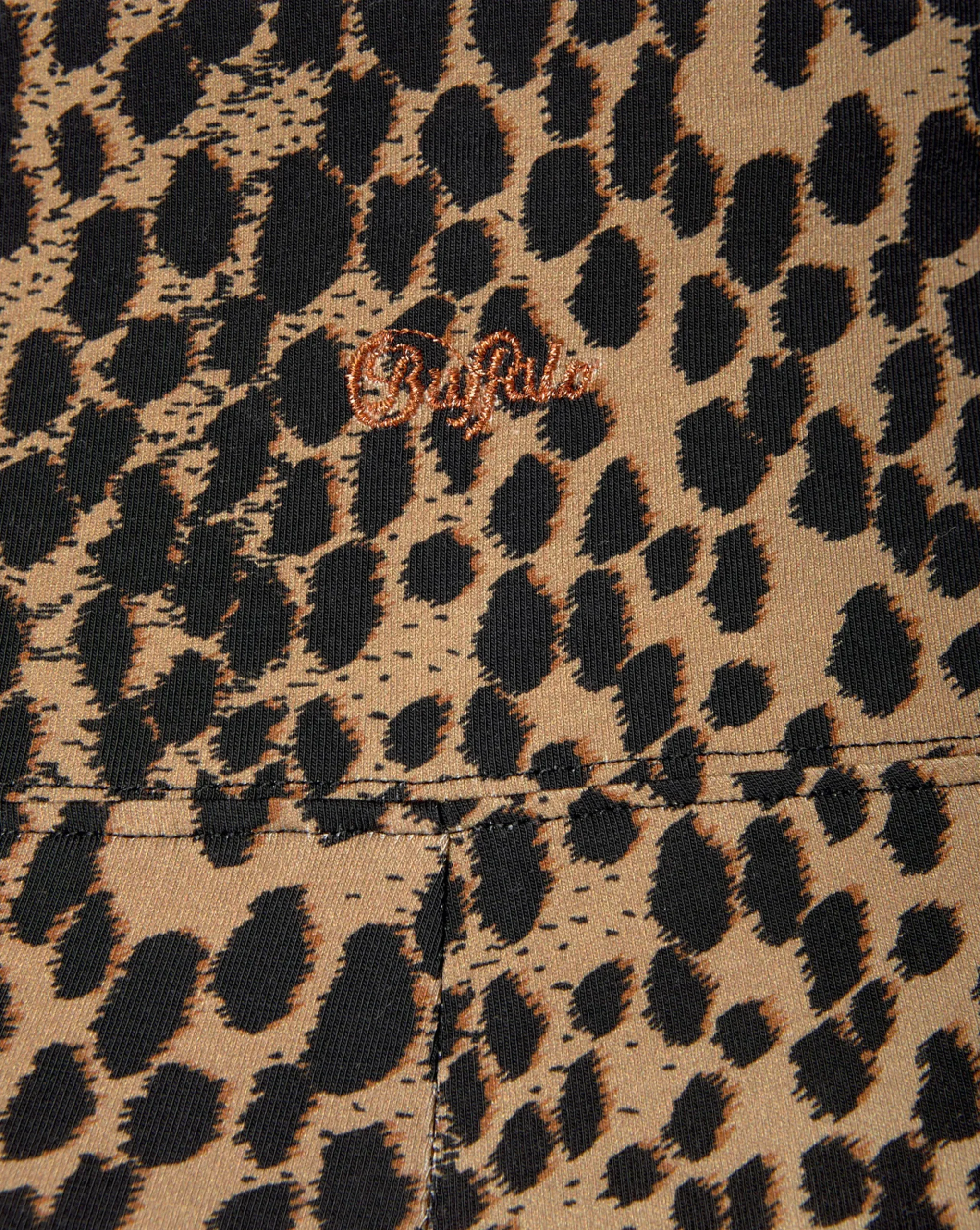 Hosen|Buffalo Leggings camelfarben-schwarz-leo