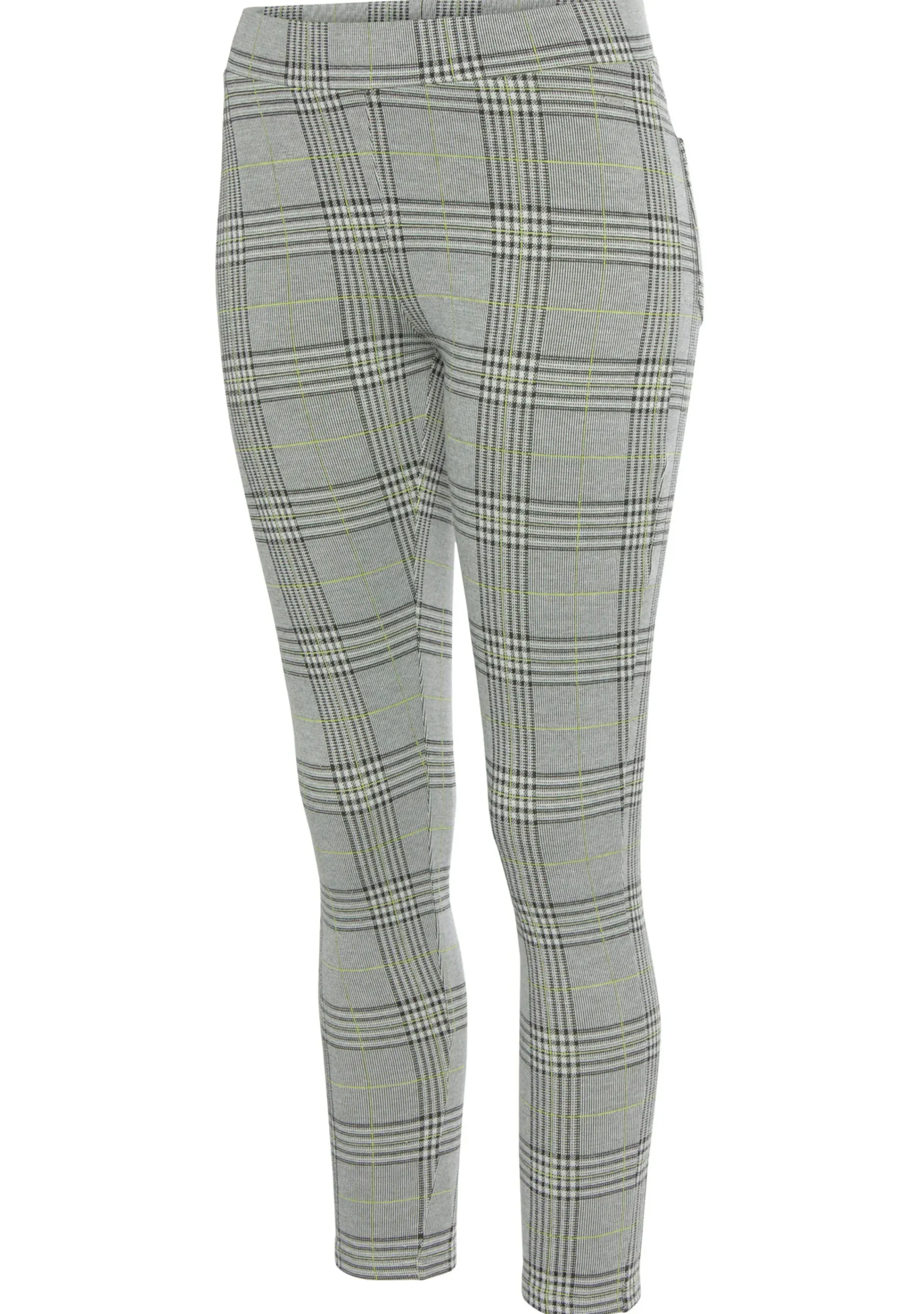 Hosen|LASCANA Leggings graugrünkariert