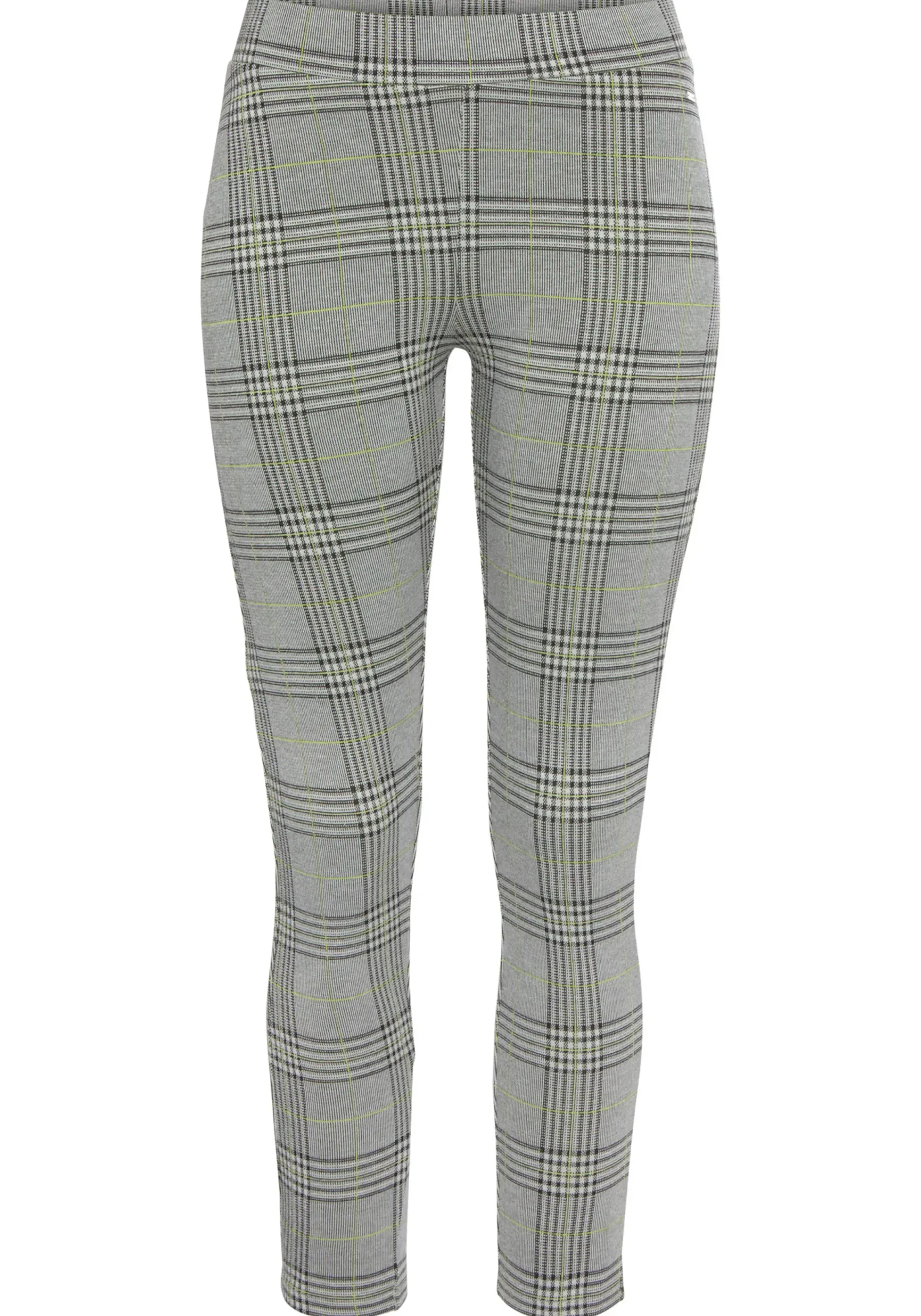 Hosen|LASCANA Leggings graugrünkariert