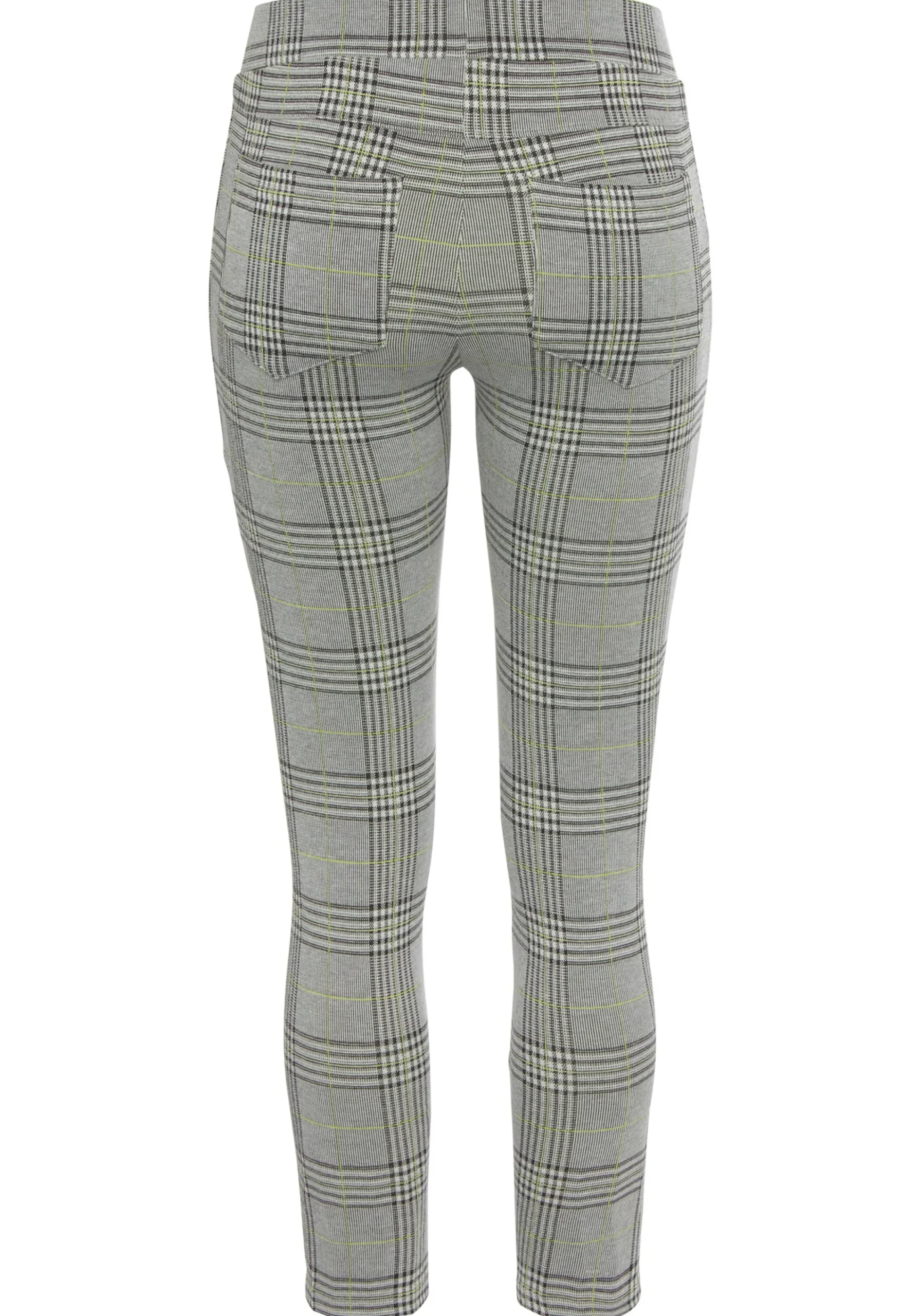 Hosen|LASCANA Leggings graugrünkariert