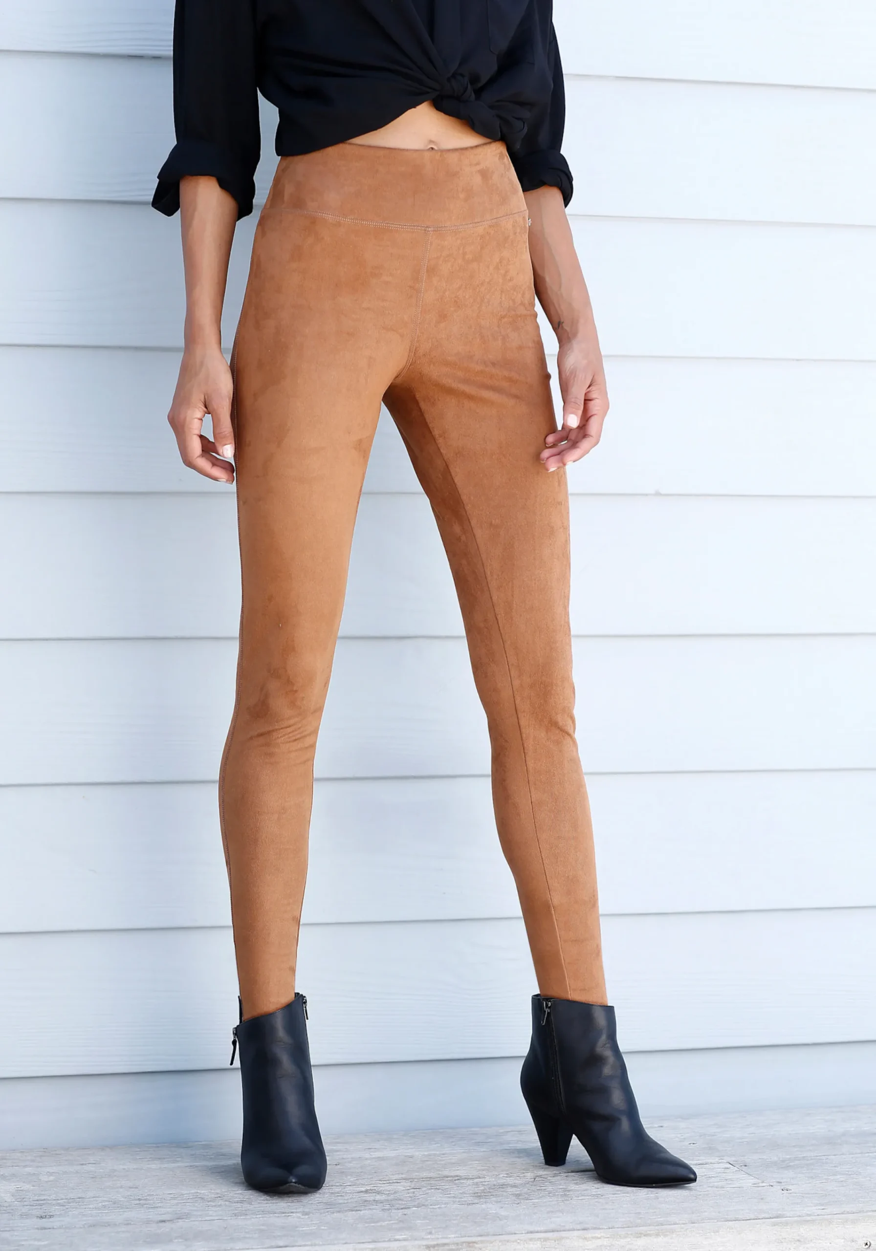 Hosen|LASCANA Leggings camelfarben