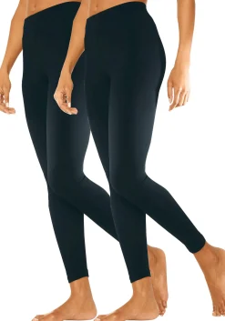 Hosen| Leggings schwarz