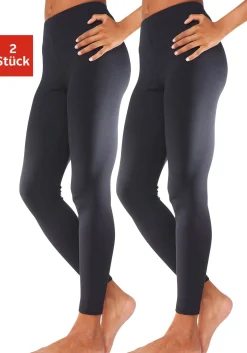 Hosen| Leggings schwarz