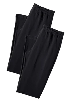 Hosen| Leggings schwarz